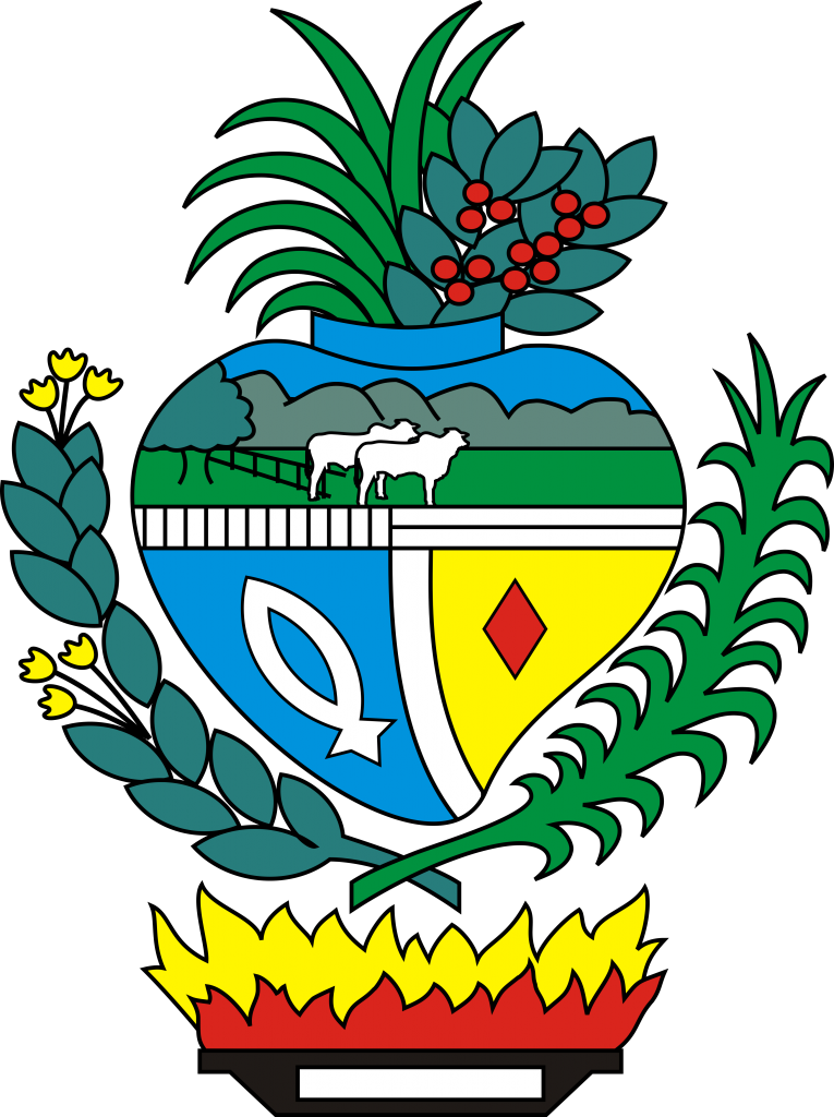Brasão do Estado de Goiás.